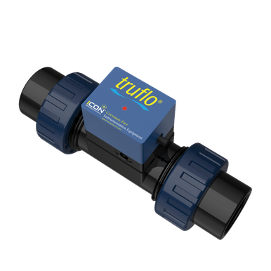 ICON TKW-100-PFlow Meter, 4" Flanged, 33-1149 GPM, Blind Display