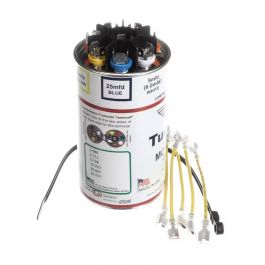 Trane TURBO200 Round Run Capacitor Multi-Cap, Up to 67.5 MFD 370-440VAC