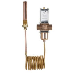Johnson Controls V47AA-1C 3/8" Temperature Actuated Modulating Valve For Water/Glycol 115°-180°F