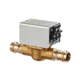 Resideo V8043F1812 3/4" Press Zone Valve N/C Auxiliary Terminal Block 8Cv 24V
