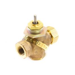 Schneider Electric (Barber Colman) VB-7221-0-4-3 2-Way Globe Valve Straight N/C 1/2" Union NPT SUC 2.2Cv
