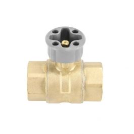 Honeywell VBN2CLPA0000 2-Way Ball Valve 1" NPT Equal Percentage Flow Brass 15.3Cv