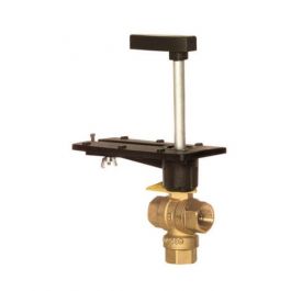 Honeywell VBN3GSPX0000 3-Way Brass Control Ball Valve 2.5" NPT 100Cv DCA