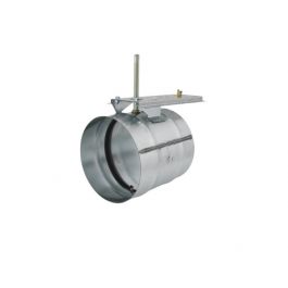 Greenheck (Venco) VCDR-53-8-KIT 8" Damper Round W/Actuator Mounting Bracket