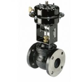 Johnson Controls VG2231TL+823E01 2.5" Control Valve W/Positioner N/O 51Cv 9-13 PSI
