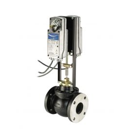 Johnson Controls VG2231VM294NGGC 4" Flanged Globe Valve N/O 150Cv 24V Proportional S/R Tandem