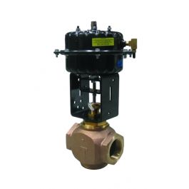 Johnson Controls VG7441RT+3008E 1-1/2" N/C Valve Assembly 9-13 PSI 28.9Cv