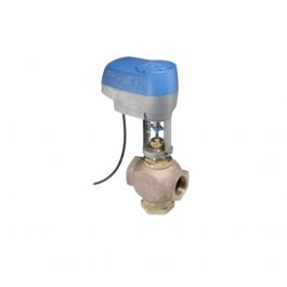 Johnson Controls VG7842GT+72CHGA 3-Way Globe Valve S/R 1/2" NPT 4.6Cv 24V Brass Trim