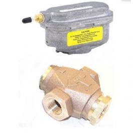 Johnson Controls VG7842LS+3801B 3-Way Globe Valve W/Actuator 3/4" NPT 3-6 PSI