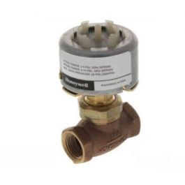 Honeywell VP531C1000/U N/O Pneumatic Valve Straight 1/2" NPT 2-5 PSI 1.6 Cv 3-10 PSI Spring
