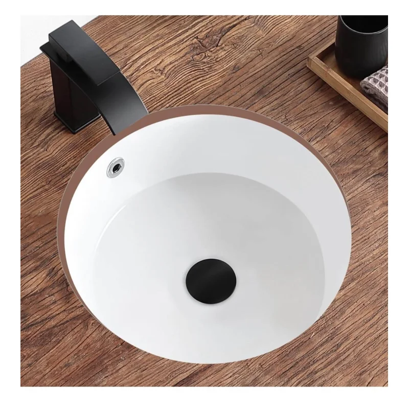White Ceramic Bathroom Sink