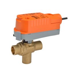 Belimo Z3050QS-H+CQKB24RR 1/2" 3-Way Valve Actuator On/Off Electronic Fail-Safe Sweat SR 24V