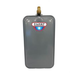 Zilmet ZFT8R-15 Flat Hydronic Expansion Tank Wall-Hung 1/2" NPT 2.1 Gal